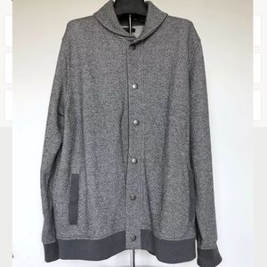 Banana Republic Women Sweatshirt Snap Up Jacket